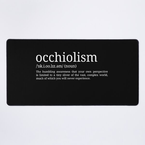 Item preview, Occhiolism - Dictionary Definition designed and sold by mr-k-store.