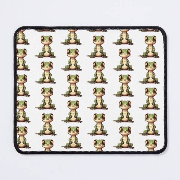 Item preview, Funny Cartoon Lizard Meme Sticker – Cute Reptile with Big Eyes on White Background designed and sold by mostafa gebril  ⭐⭐⭐⭐⭐.