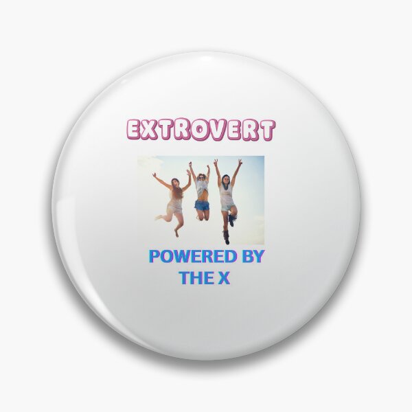 Item preview, Extrovert powered by the x designed and sold by FABTEES4U.