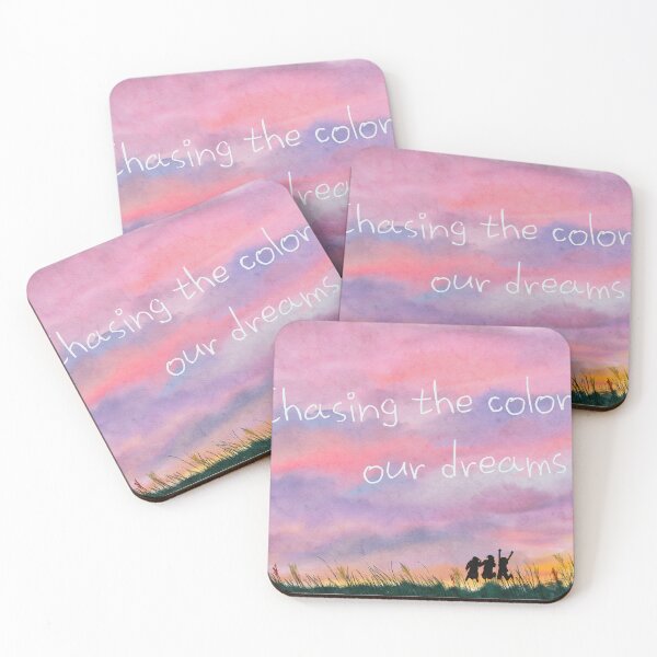 Item preview, Chasing the Colors of Our Dreams  designed and sold by Jeju Sunset Letters.