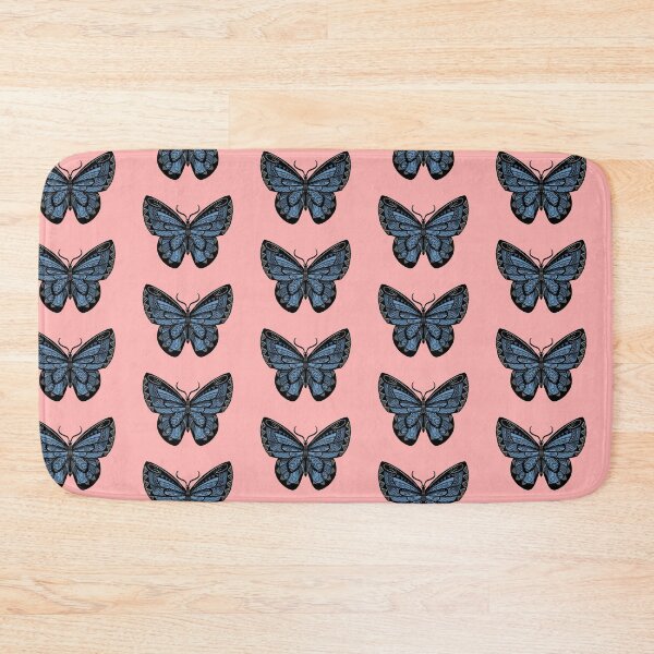Item preview, Light Blue Tribal Butterfly designed and sold by Steeb757.