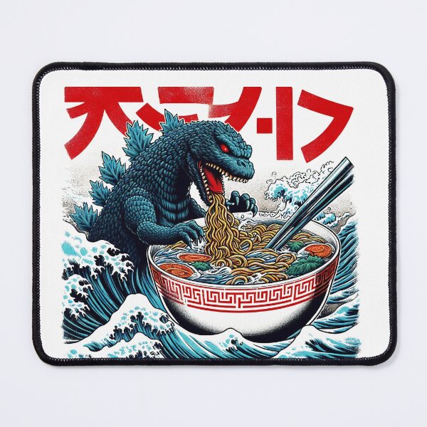 Item preview, Godzilla versus the Ramen designed and sold by Wanderdreaming.
