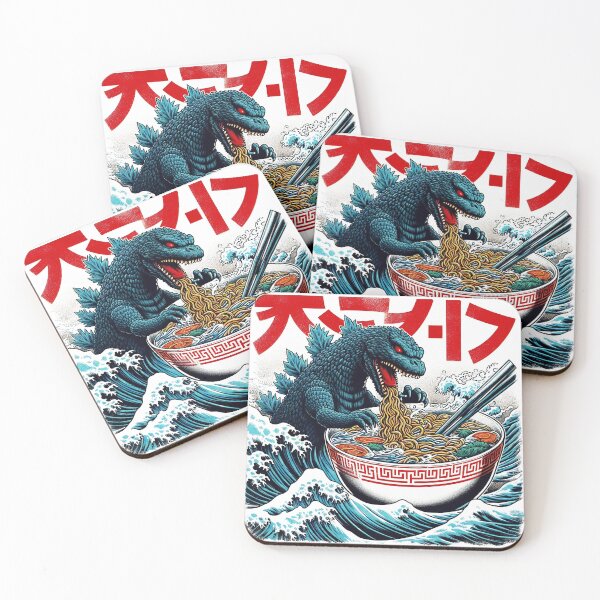 Item preview, Godzilla versus the Ramen designed and sold by Wanderdreaming.