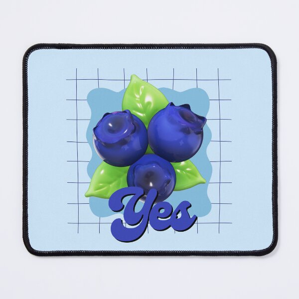 Item preview, Blueberry cute Kawaii Retro Grid Aesthetic Design designed and sold by Eyestudiodesign1997.