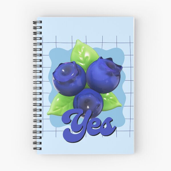 Item preview, Blueberry cute Kawaii Retro Grid Aesthetic Design designed and sold by Eyestudiodesign1997.