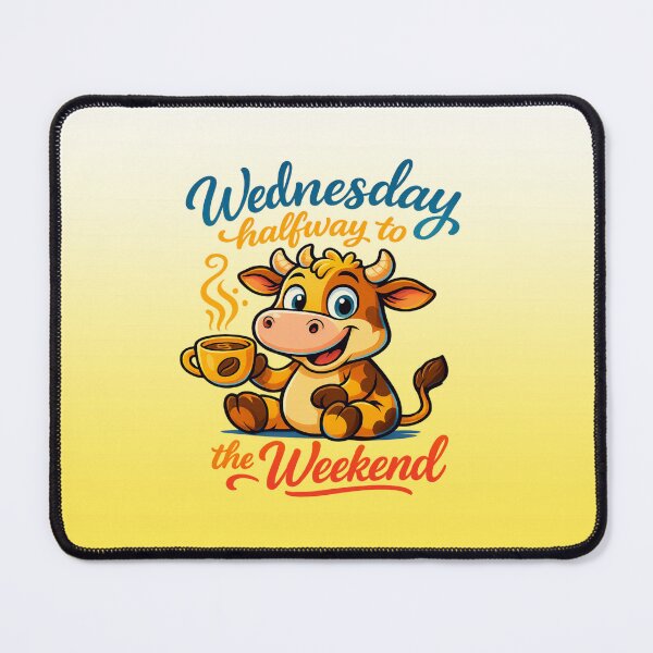 Item preview, Wednesday Halfway to the Weekend | Graphic Crewneck Wednesday  designed and sold by skkyfaithArtz.
