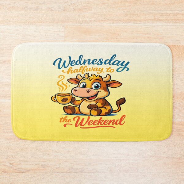 Item preview, Wednesday Halfway to the Weekend | Graphic Crewneck Wednesday  designed and sold by skkyfaithArtz.