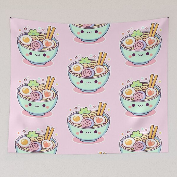 Item preview, Cute Kawaii Ramen Bowl – Adorable Anime Manga Noodle Lover Design designed and sold by Sugar Wisdom .