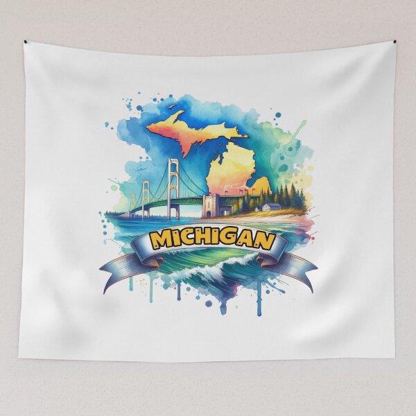 Item preview, I love Michigen designed and sold by BLUEFOX05.