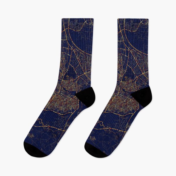 Item preview, Gaziantep, Turkey Map - City At Night designed and sold by deMAP.