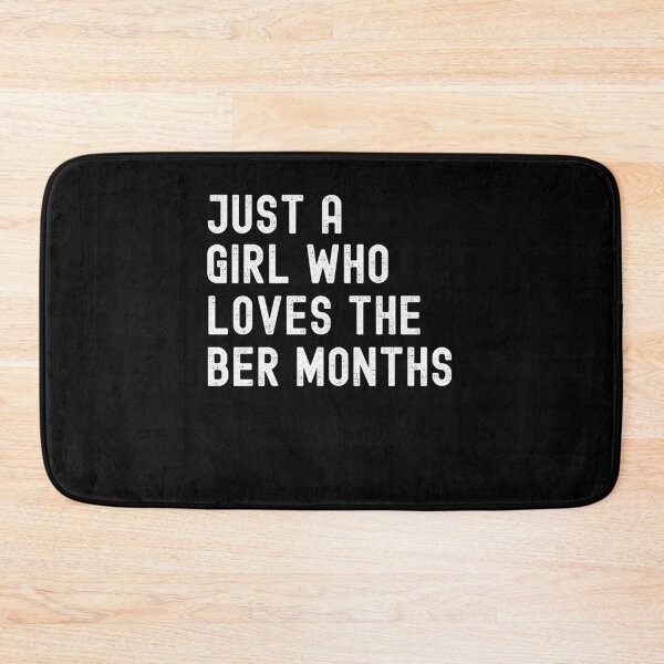 Item preview, Just a girl who loves the Ber months fall season designed and sold by snowry.