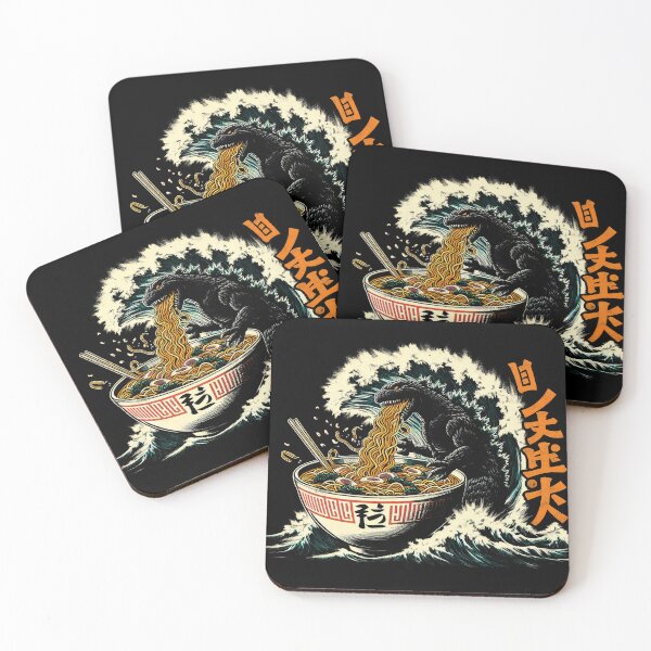 Item preview, Godzilla versus the Ramen 2 designed and sold by Wanderdreaming.