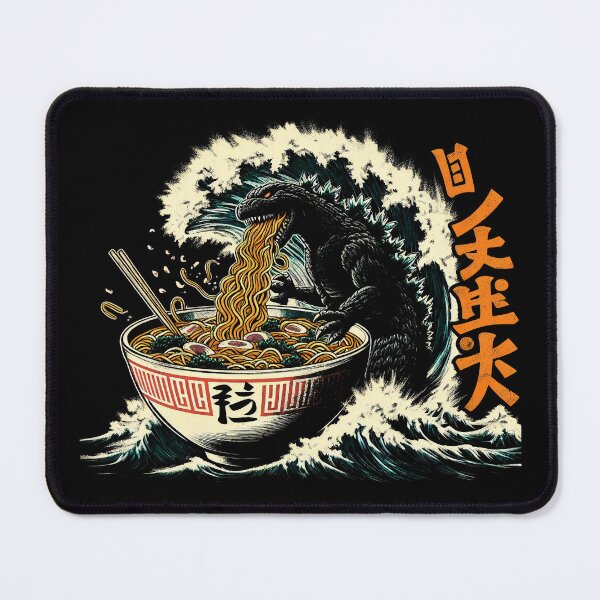 Item preview, Godzilla versus the Ramen 2 designed and sold by Wanderdreaming.
