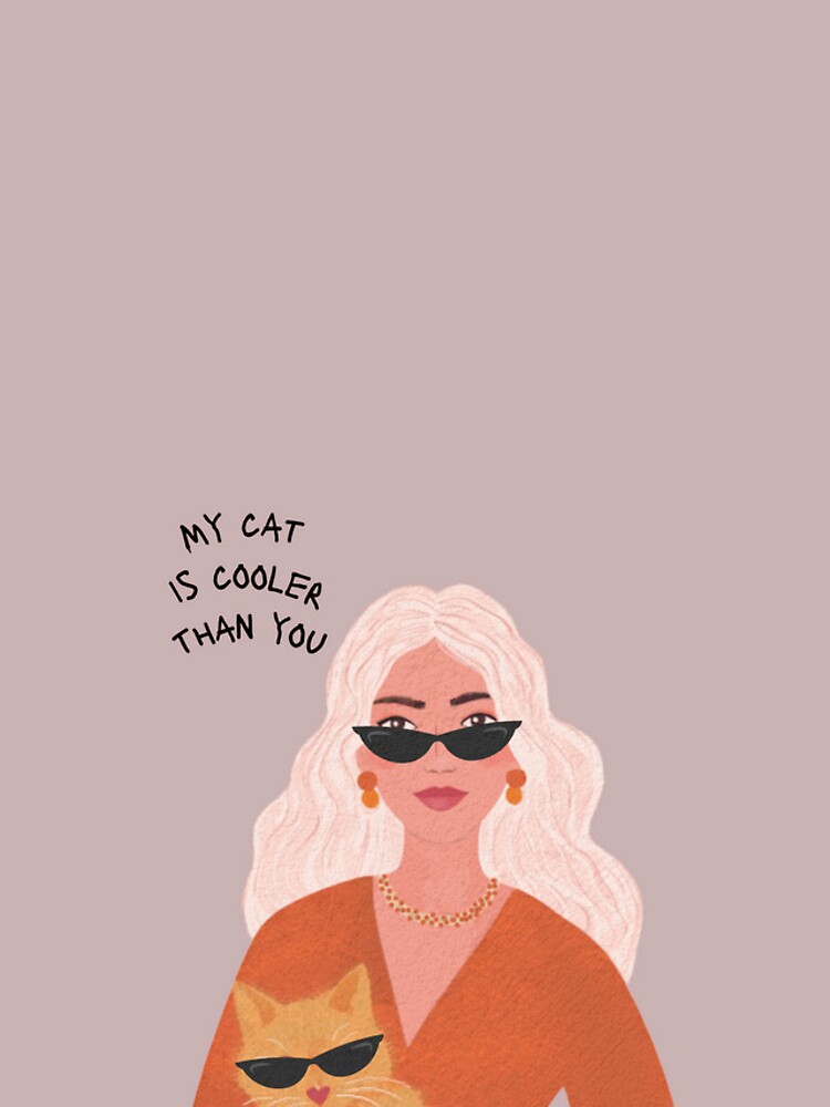 My Cat is Cooler Than You iPhone Case - Thumbnail 5