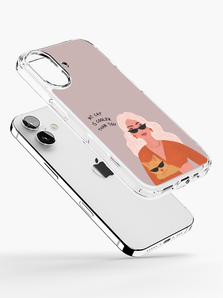 My Cat is Cooler Than You iPhone Case