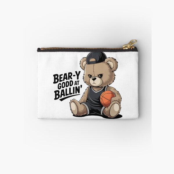 Item preview, Basketball Teddy Bear - Cute Sporty Bear in Cap  designed and sold by PhilllandArt.