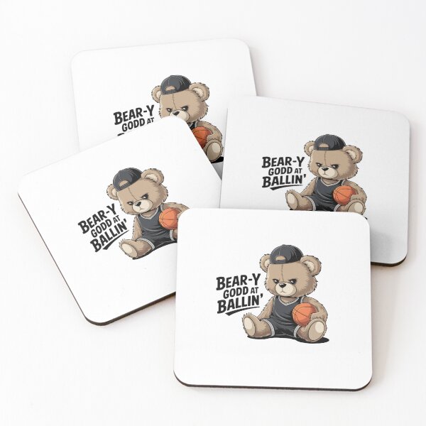 Item preview, Basketball Teddy Bear - Cute Sporty Bear in Cap  designed and sold by PhilllandArt.