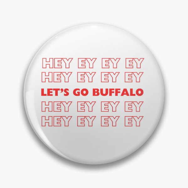 Item preview, Hey Ey Ey Ey Buffalo Bills Chant Print designed and sold by Button Craftworks.