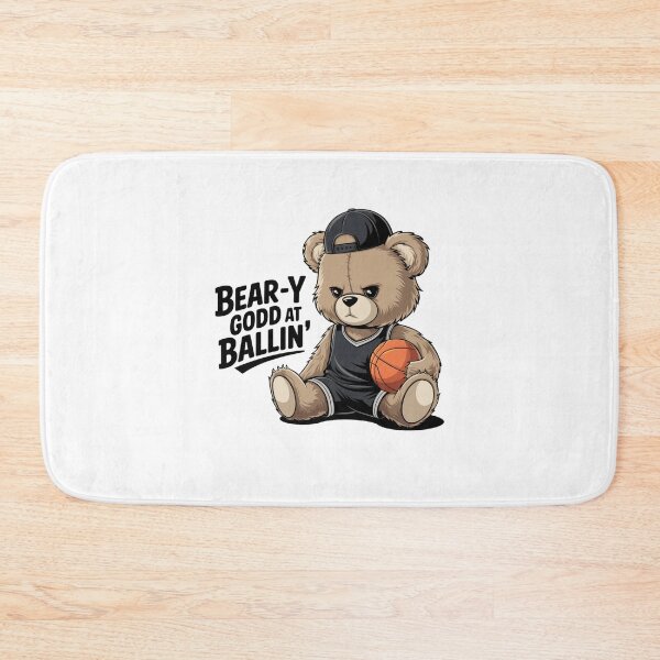 Item preview, Basketball Teddy Bear - Cute Sporty Bear in Cap  designed and sold by PhilllandArt.