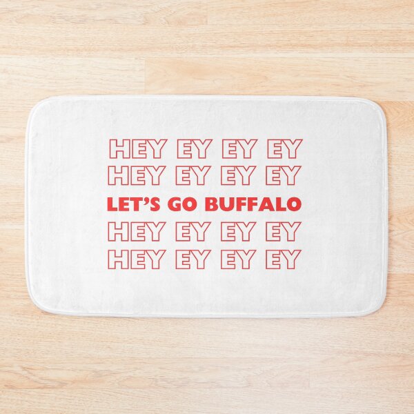 Item preview, Hey Ey Ey Ey Buffalo Bills Chant Print designed and sold by Button Craftworks.