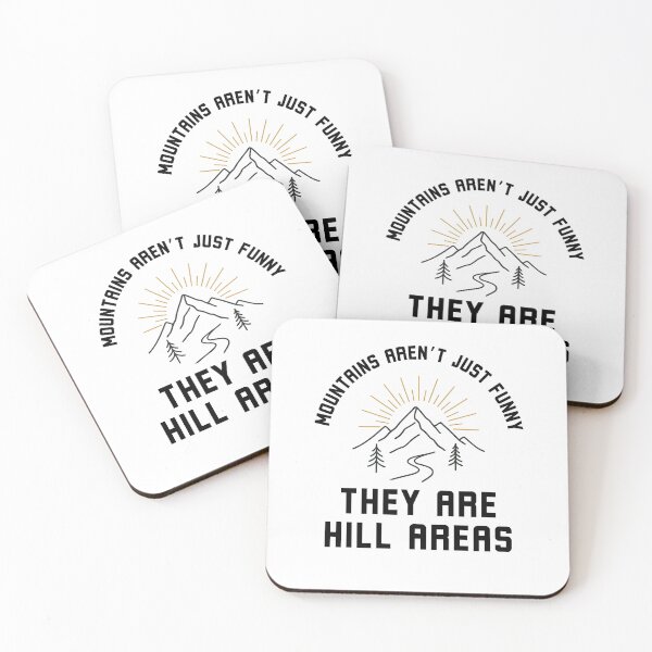 Item preview, Mountains arent just funny, they are hill areas dad joke designed and sold by snowry.