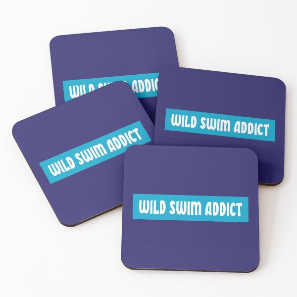 Item preview, Wild Swim Addict Cold Water Swimmer designed and sold by Jeallan Designs.