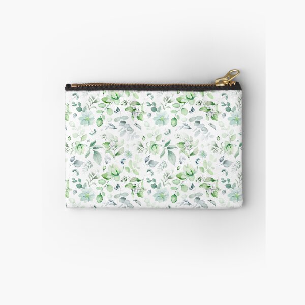 Item preview, Sage Green Watercolor Floral Pattern – Elegant Botanical Seamless Design designed and sold by AlexeyevZurga.