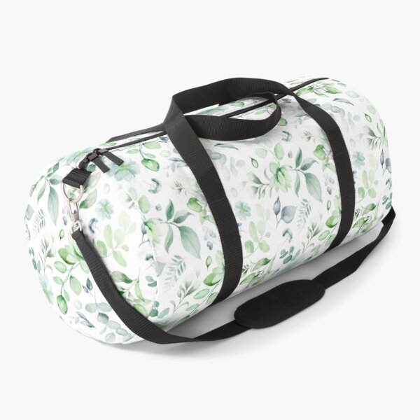 Item preview, Sage Green Watercolor Floral Pattern – Elegant Botanical Seamless Design designed and sold by AlexeyevZurga.