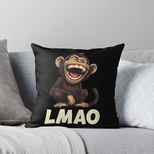 Item preview, Funny Meme - LMAO - Laughing Monkey  designed and sold by hamishby.