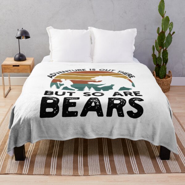 Item preview, Adventure Is Out There But So Are Bears Funny Hiking Camping designed and sold by snowry.