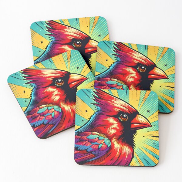 Item preview, Pop Art Cardinal Bird designed and sold by PandaTShirtShop.