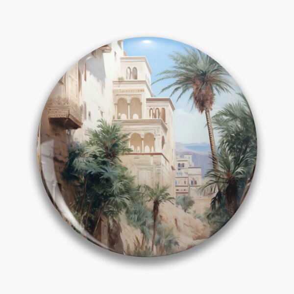 Item preview, Sunlit Steps of Desert Oasis designed and sold by djovan.