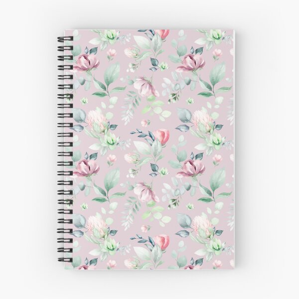 Item preview, Soft Watercolor Floral Pattern – Blush Pink & Green Botanical Design designed and sold by AlexeyevZurga.