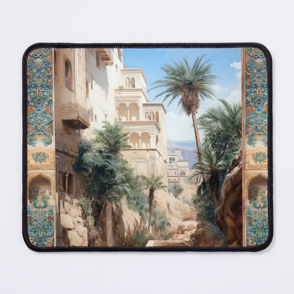 Item preview, Sunlit Steps of Desert Oasis designed and sold by djovan.