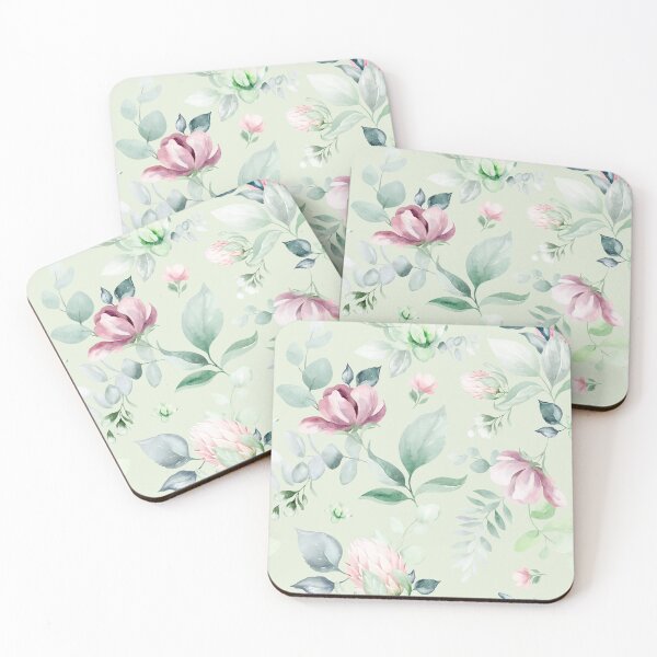 Item preview, Delicate Pastel Watercolor Floral Pattern for Spring & Summer Designs designed and sold by AlexeyevZurga.
