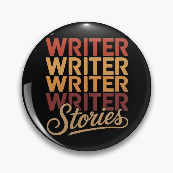 Item preview, Writer Stories Retro Stacked Text Author Design designed and sold by Serbin.
