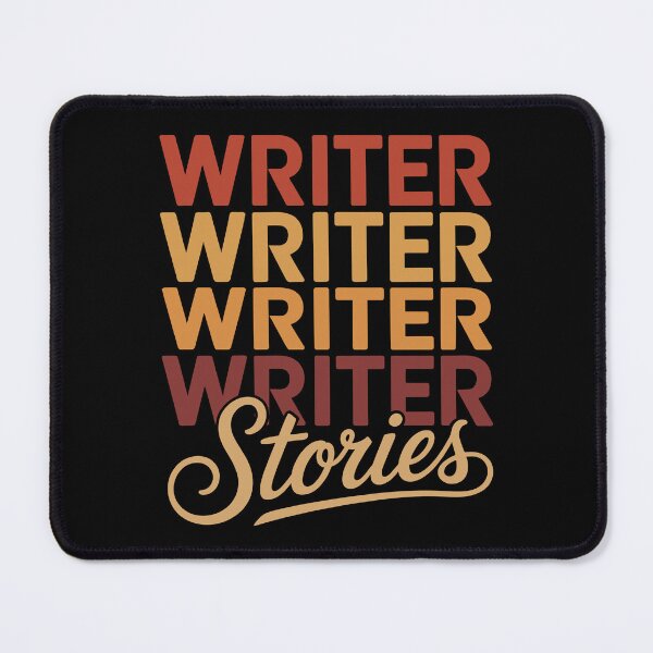 Item preview, Writer Stories Retro Stacked Text Author Design designed and sold by Serbin.