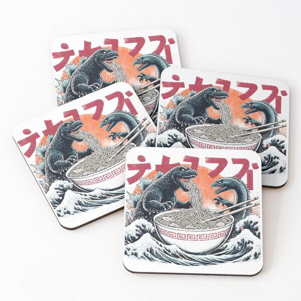 Item preview, Godzilla versus the Ramen 3 designed and sold by Wanderdreaming.