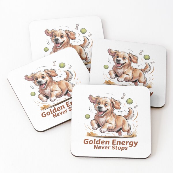 Item preview, Working-line Golden Retriever active lifestyle art designed and sold by teevoxx.
