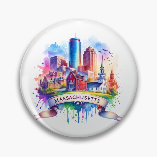 Item preview, I love Massachusetts designed and sold by BLUEFOX05.