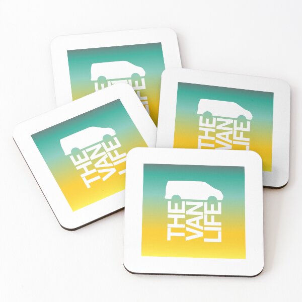 Item preview, The Van Life Logo : summer haze designed and sold by robnoble.