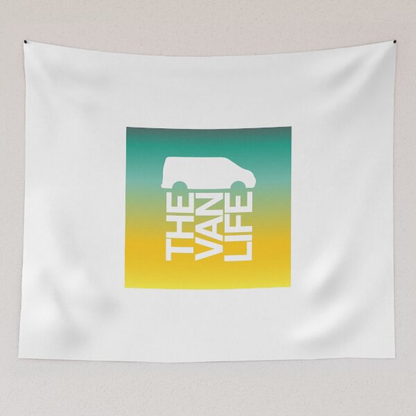 Item preview, The Van Life Logo : summer haze designed and sold by robnoble.