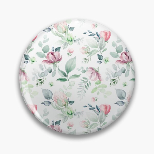 Item preview, Elegant Watercolor Floral Seamless Pattern with Pastel Blooms and Leaves designed and sold by AlexeyevZurga.