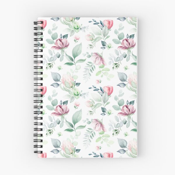 Item preview, Elegant Watercolor Floral Seamless Pattern with Pastel Blooms and Leaves designed and sold by AlexeyevZurga.