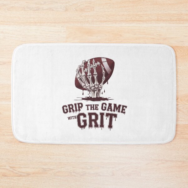 Item preview, Grip the Game with Grit - Skeleton Hand Football  designed and sold by PhilllandArt.