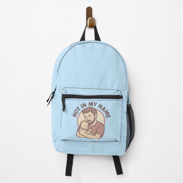 Item preview, Man Gently Holding Baby Peace Message designed and sold by Woop Woop .