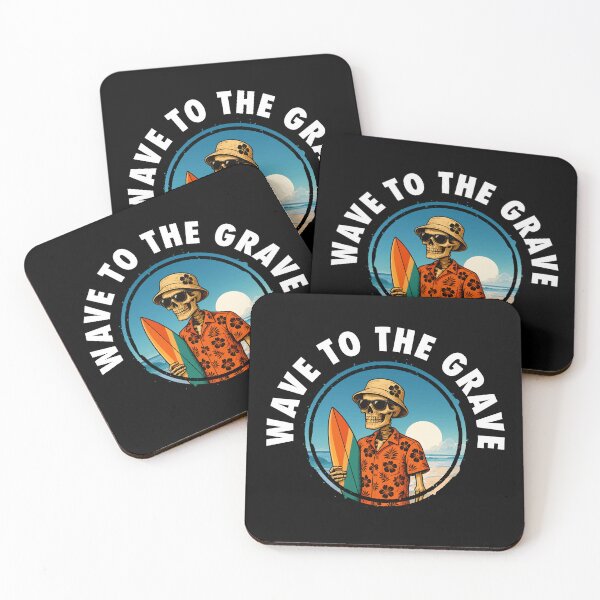 Item preview, Wave To The Grave (with White Lettering) designed and sold by VelvetRoom.
