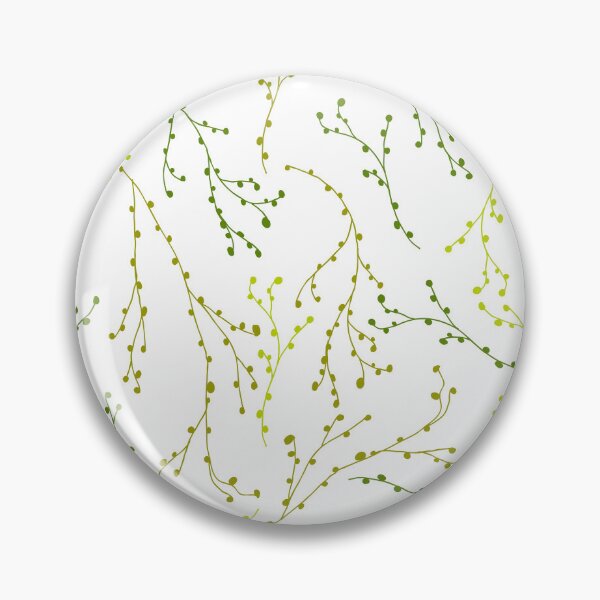 Item preview, Green Botanical Branches Pattern designed and sold by AlisaArtDecor.