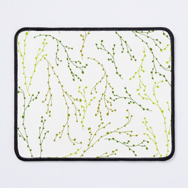 Item preview, Green Botanical Branches Pattern designed and sold by AlisaArtDecor.