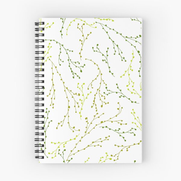 Item preview, Green Botanical Branches Pattern designed and sold by AlisaArtDecor.